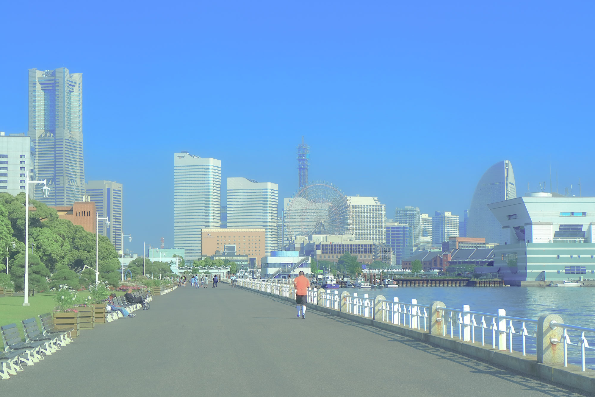 横浜の街並み